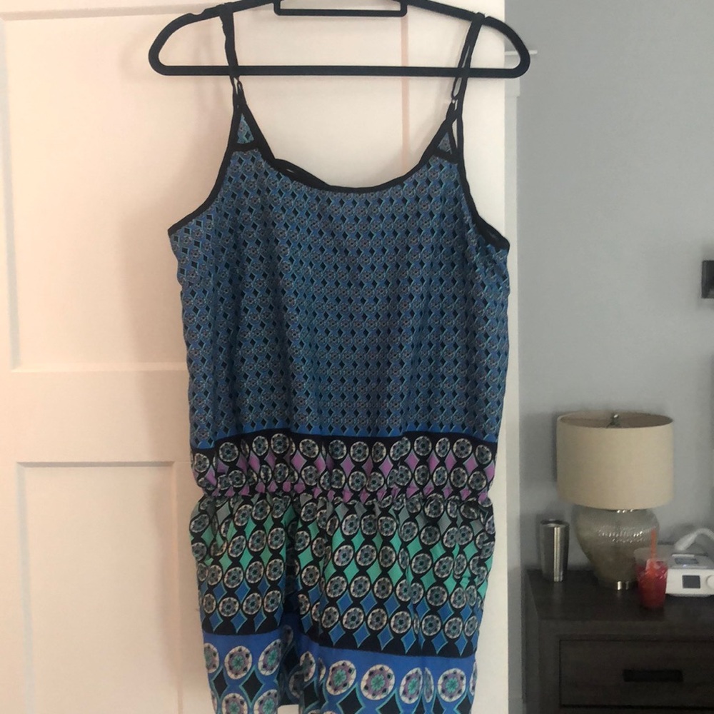 EUC silk romper